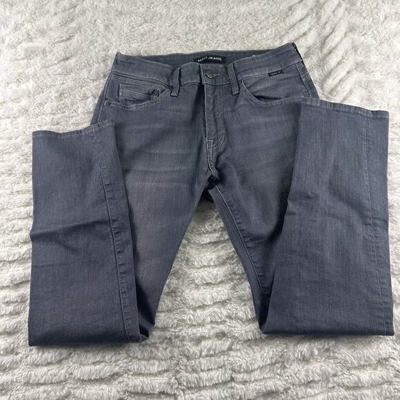 Mavi Jeans Co 31 x 30 Jake Slim Leg Charcoal Gray Stretch 5 Pocket Flex Jeans - Picture 7 of 14